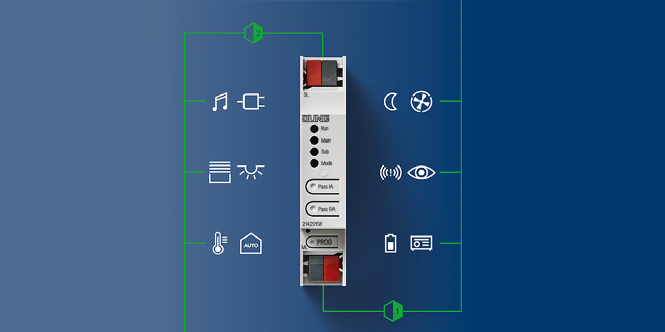 KNX Bereichs- und Linienkoppler bei Elektro Becker Rüdigershagen in Rüdigershagen